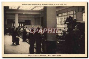 Old Postcard Tobacco Paris Paris International Colonial Exposition in 1931 Pa...