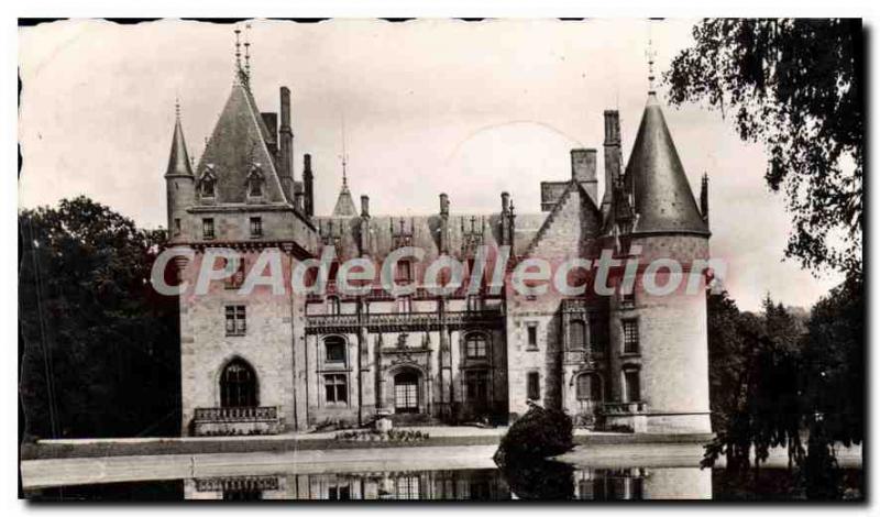 Postcard Old Bridge Chateau Saint Just in Contenson