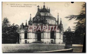 Old Postcard Dreux E and L Saint Louis Sepulture Chapel Family Orleans