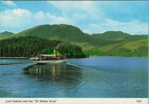 Scotland Postcard - Loch Katrine and The Sir Walter Scott   RR8815