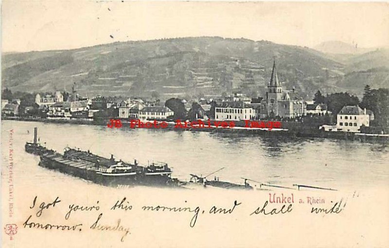 Germany, Unkel a Rhein, Town View, UDB, Karl Werber 