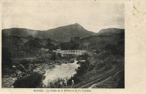 Congo Matadi The M'Poso Valley and the Pic Cambier Vintage Postcard 03.97