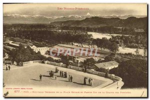 Old Postcard Pau New Patio De La Place Royale and is part of the chain of Pyr...