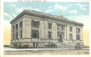 Public Library - Davenport, Iowa IA  