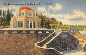 Vista House, Observatory Columbia River Highway, Oregon OR  