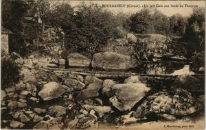 CPA Bourganeuf Un joli Coin aux bords du Thaurion FRANCE (1050189)