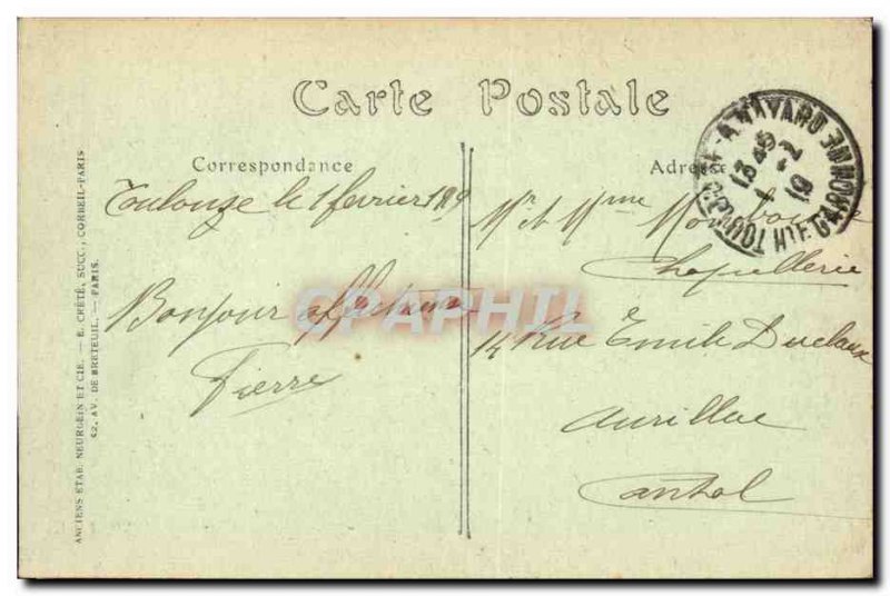 Toulouse - Vue theft & # 39oiseau - Old Postcard