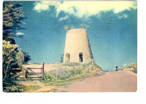 Ancient Windmill, Antigua, Used 1956, Dear Doctor