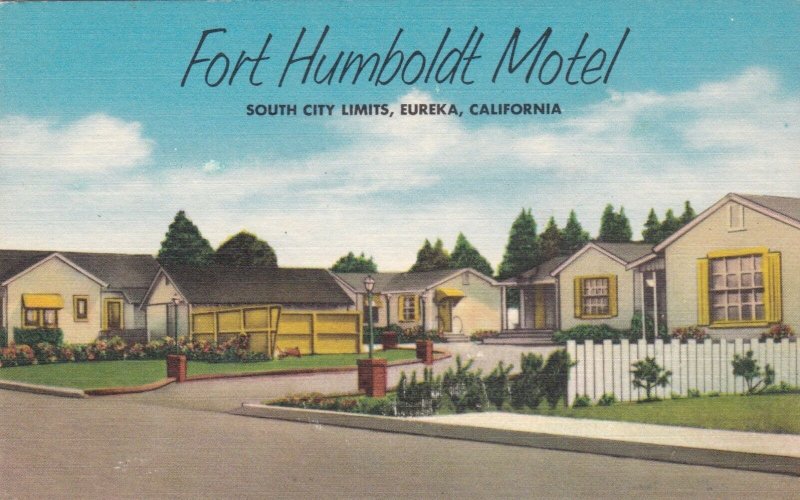 California Eureka Fort Humboldt Motel sk2671
