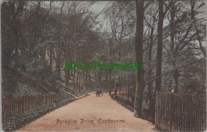 Sussex Postcard - Eastbourne, Paradise Drive  RS33184