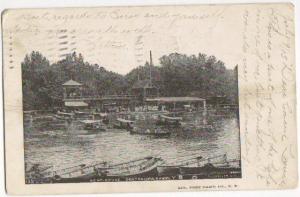 Boat House Central Park NYC NY 1905