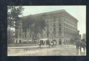 SOUTH BEND INDIANA DOWNTOWN THE OLIVER HOTEL 1909 VINTAGE POSTCARD