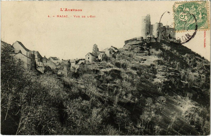 CPA Najac - Vue de L'Est (113241)