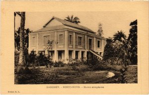 CPA AK DAHOMEY - Porto-Novo - Maison européenne (86745)