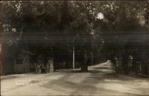 Rock Island IL Main Entrance c1910 Real Photo Postcard rpx