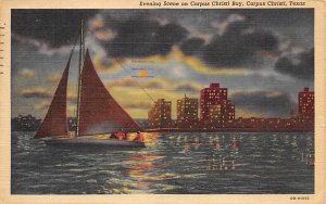 Corpus Christi Bay Evening Scene - Corpus Christi, Texas TX