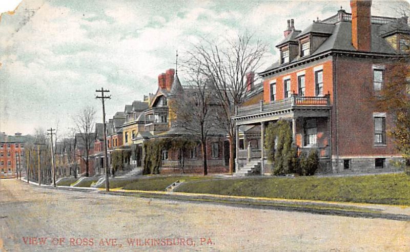 View of Ross Ave. Wilkinsburg Pennsylvania, PA