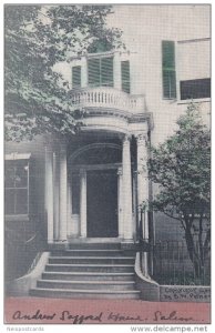 Andrew Safford House, SALEM, Massachusetts, 1909