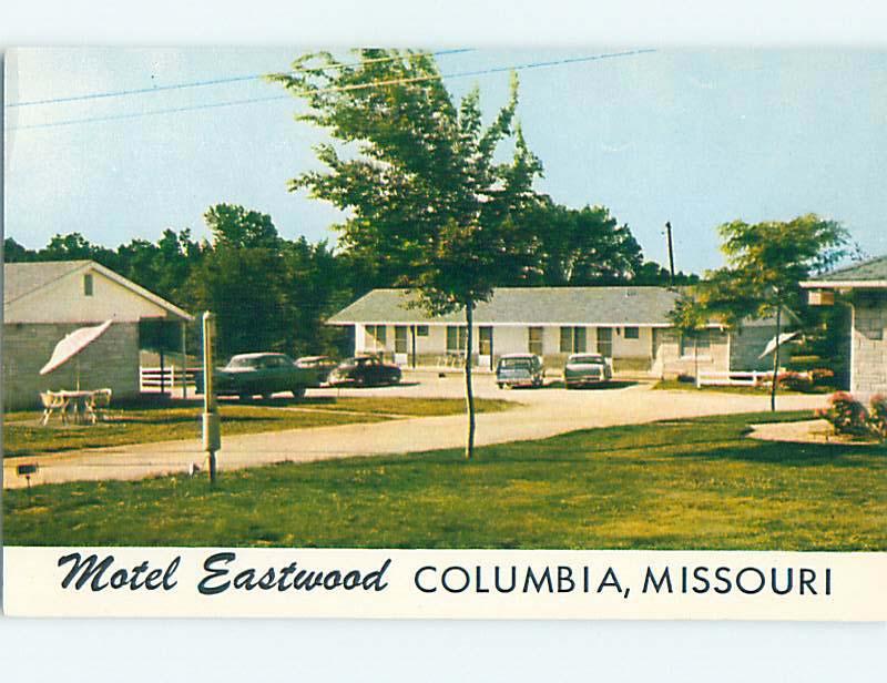 Unused Pre-1980 EASTWOOD MOTEL Columbia Missouri MO M3349