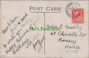 Genealogy Postcard - Medley, 47 Cherville Street, Romsey, Hampshire GL1380