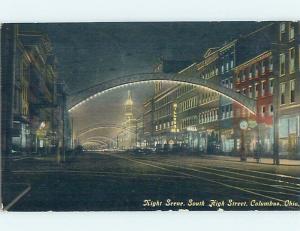 Divided-Back STREET SCENE Columbus Ohio OH hp3241