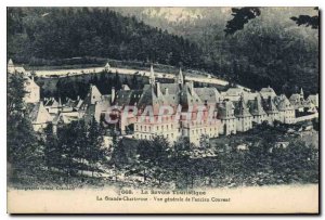 Old Postcard La Grande Chartreuse General view of the old Convent