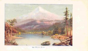 Mount Hood Mountain Oregon 1905c postcard