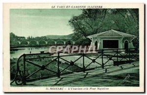 Moissac- Napoleon Bridge - Old Postcard