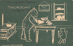 Thursday Bear And Forbear Bear 1908 