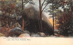 Ship Rock Peabody, Massachusetts Postcard