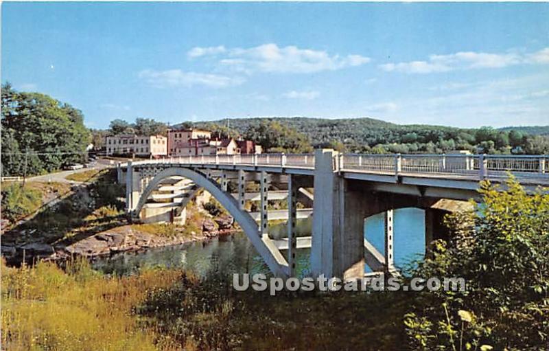 Interstate Bridge Narrowsburg NY Unused / HipPostcard
