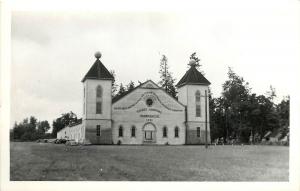 c1950 RPPC Postcard; Turner Memorial Tabernacle Church, Turner OR Marion County