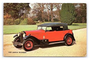 1929 Lancia Dilambda Postcard Service Notice Allen Buick Co. Racine Wisconsin