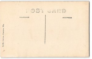 RPPC High School, Austin, Minnesota Mower County 1910s Vintage Photo Postcard