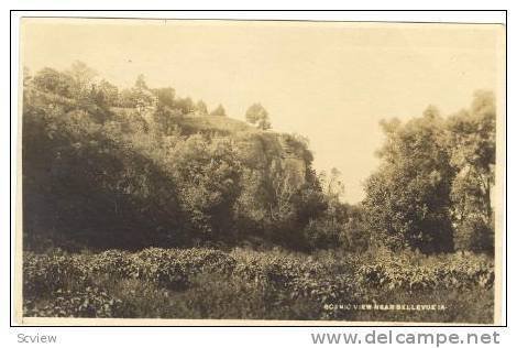 RP, Scenic View Near Bellevue, Iowa, PU-1921