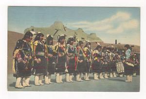 NATIVE AMERICAN INDIAN BOW AND ARROW DANCERS SAN ILDEFONS...