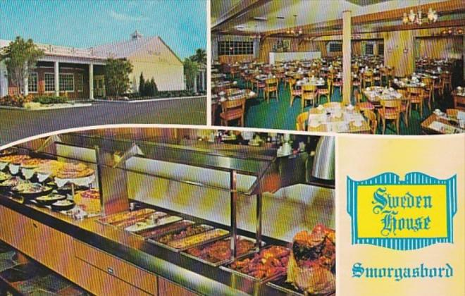 Florida Fort Lauderdale Sweden House Smorgasbord Restaurant North Federal Hig...