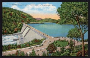 Tennessee NORRIS DAM T.V.A. Project 25 Miles Northwest of Knoxville ~ Linen