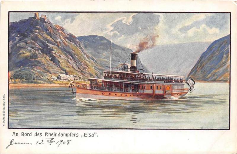 Germany  Lake Steamer, Elsa