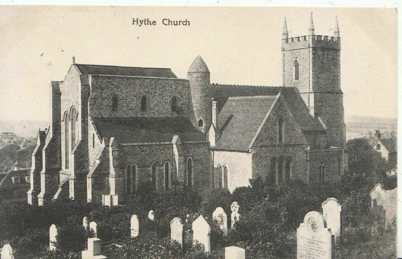Kent Postcard - Hythe Church - Ref ZZ3874