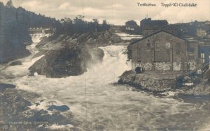 Sweden Trollhattan Toppo Gullofallet RPPC RPPC  06.53