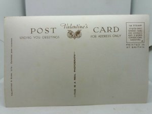 Antique Valentines Rp Postcard Allan Water Hotel Bridge of Allan Stirling c1920s