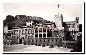 Old Postcard Principality of Monaco Palace