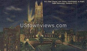Duke University, Chapel in Durham, North Carolina