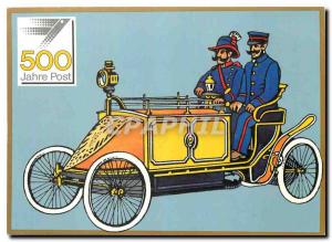 Postcard Modern farbig So wie die Geschichte der Post Automotive