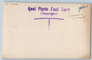 New Zealand Postcard Hot Swimming Wairakei c1910 Unposted Antique RPPC Photo