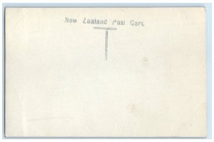 c1950's The Gardens Oamaru New Zealand Vintage Unposted RPPC Photo Postcard