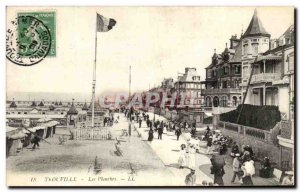 Old Postcard Trouville The Boardwalk