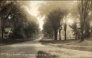 Charlestown NH Main St. c1910 Real Photo Postcard #1