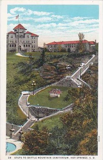 South Dakota Hot Springs Steps To Battle Mountain Sanitarium